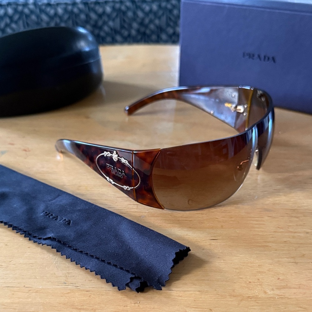 Prada Tortoise Shell Sunglasses